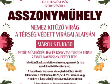 Asszonyműhelyek Dunavarsányban