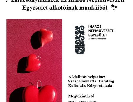 Angyalszárnyon – karácsonyfadísz kiállítás